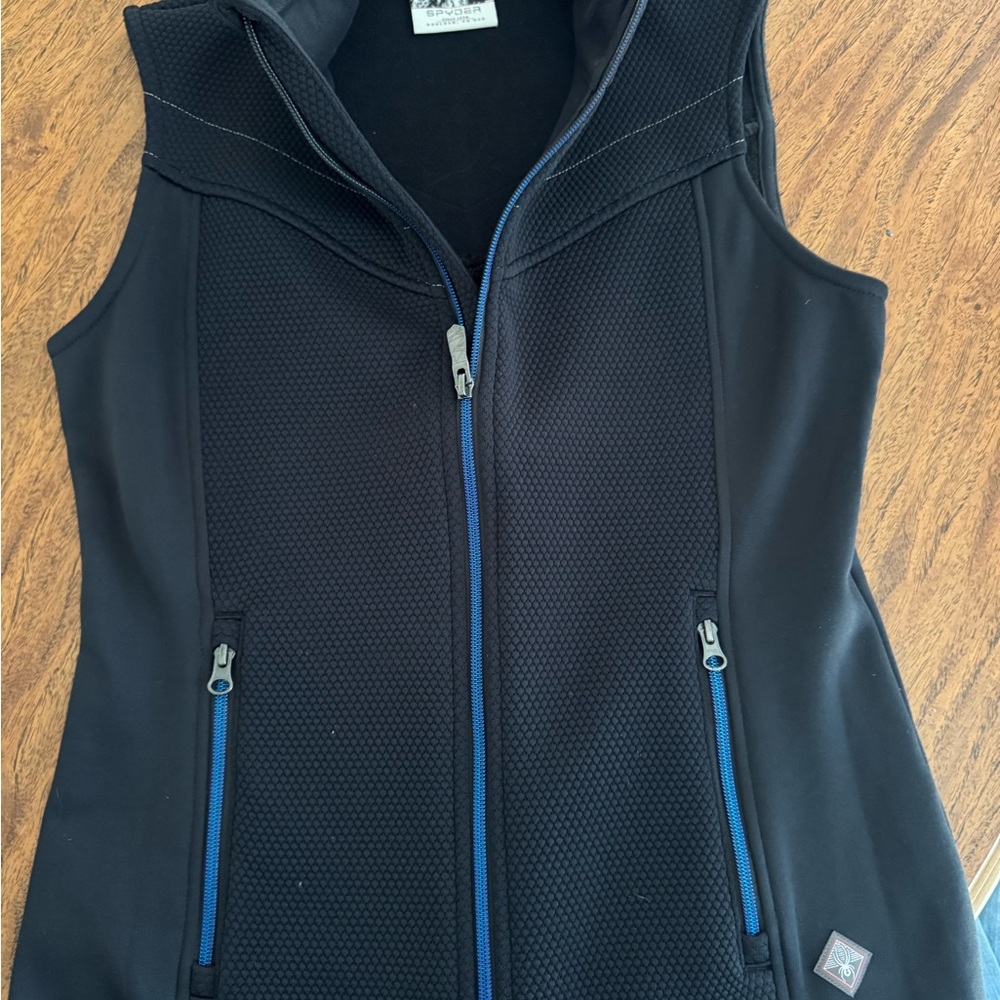 Spyder sleep Black Vest- Medium-